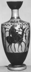 LEKYTHOS (ATHENIAN, BLACK-FIGURE)
