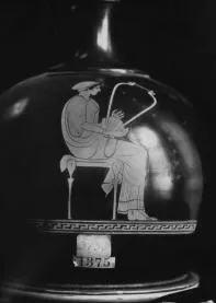 LEKYTHOS, SQUAT (ATHENIAN, RED-FIGURE)