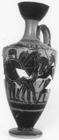 LEKYTHOS (ATHENIAN, BLACK-FIGURE)