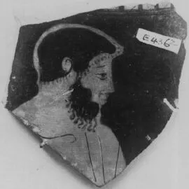PELIKE, FRAGMENT (ATHENIAN, RED-FIGURE)