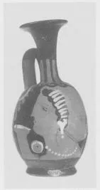 LEKYTHOS, SQUAT (SOUTH ITALIAN, CAMPANIAN, RED-FIGURE)