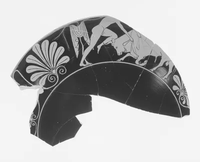 Attic Red-Figure Cup Fragment
