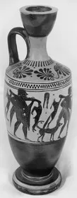 LEKYTHOS (ATHENIAN, BLACK-FIGURE)