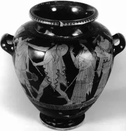 STAMNOS (ATHENIAN, RED-FIGURE)