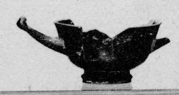 CUP, STEMLESS (ATHENIAN, BLACK GLAZE)