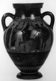 AMPHORA, BELLY, TYPE B (ATHENIAN, BLACK-FIGURE)