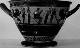 SKYPHOS (ATHENIAN, BLACK-FIGURE)