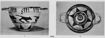 SKYPHOS (CORINTHIAN, BLACK-FIGURE)