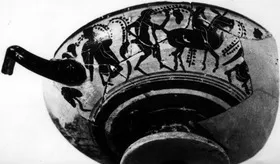 CUP (ATHENIAN, BLACK-FIGURE)