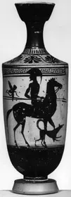 LEKYTHOS (ATHENIAN, BLACK-FIGURE)