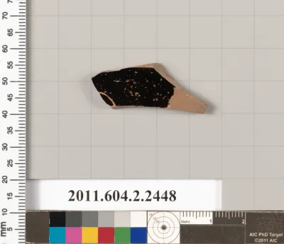 Terracotta fragment of an undetermined shape