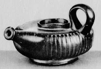 GUTTUS (CALENIAN, BLACK GLAZE)