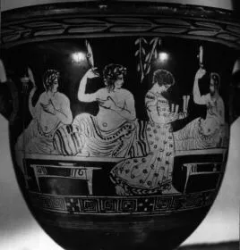 KRATER, BELL (ATHENIAN, RED-FIGURE)