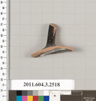 Terracotta fragment of a skyphos (deep drinking cup)