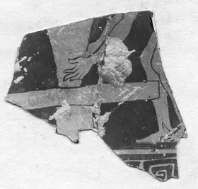SKYPHOS, FRAGMENT (ATHENIAN, RED-FIGURE)