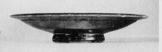 PATERA (ETRUSCAN, BLACK GLAZE)