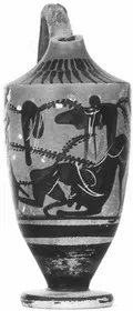 LEKYTHOS (ATHENIAN, BLACK-FIGURE)