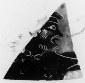 SKYPHOS, FRAGMENT (ATHENIAN, BLACK-FIGURE)