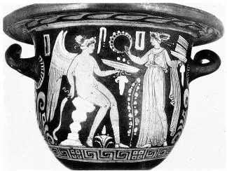 KRATER, BELL (SOUTH ITALIAN, APULIAN, RED-FIGURE)