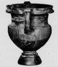 KRATER (SOUTH ITALIAN, CAMPANIAN, BLACK GLAZE)