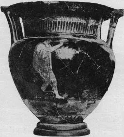 KRATER, COLUMN (ATHENIAN, RED-FIGURE)