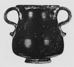 PELIKE (ETRUSCAN, BLACK GLAZE)