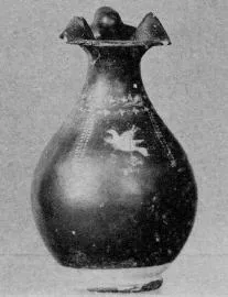 OINOCHOE (SOUTH ITALIAN, GNATHIAN, BLACK GLAZE)