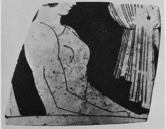 STAMNOS, FRAGMENT (ATHENIAN, RED-FIGURE)