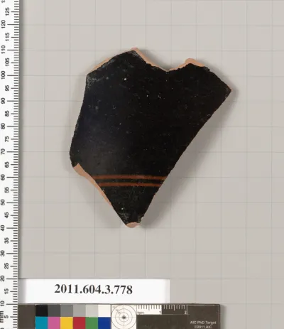 Terracotta fragment of an oinochoe (jug)