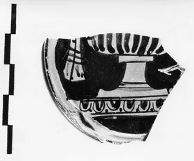 PYXIS, FRAGMENT (ATHENIAN, RED-FIGURE)