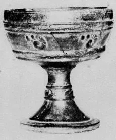 CHALICE (ETRUSCAN, BUCCHERO)