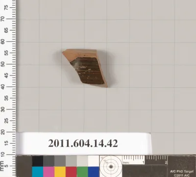 Terracotta fragment of an open shape