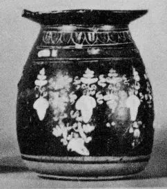 KYATHOS (SOUTH ITALIAN, GNATHIAN, BLACK GLAZE)