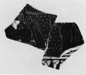 AMPHORA, BELLY, FRAGMENT (ATHENIAN, BLACK-FIGURE)