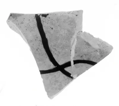 Attic Black-Figure Eye Cup Fragment
