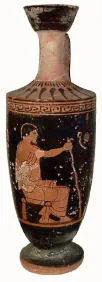 LEKYTHOS (ATHENIAN, RED-FIGURE)