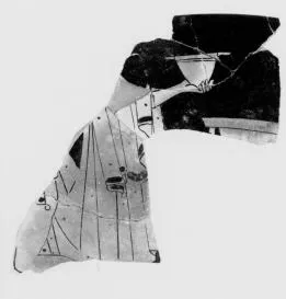 CUP B, FRAGMENTS (ATHENIAN, RED-FIGURE)