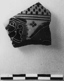LEKANIS, FRAGMENT (ATHENIAN, BLACK-FIGURE)