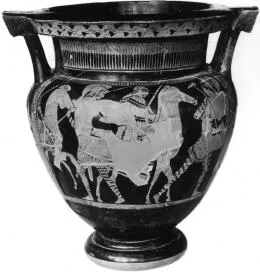 KRATER, COLUMN (ATHENIAN, RED-FIGURE)