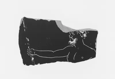 Gnathia Red-Figure Calyx Krater Fragment