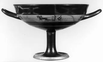CUP, LITTLE MASTER BAND (ATHENIAN, BLACK-FIGURE)
