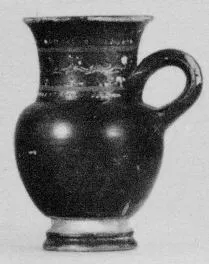 OINOCHOE (SOUTH ITALIAN, GNATHIAN, BLACK GLAZE)