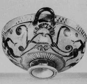 CUP (ATHENIAN, BLACK-FIGURE)