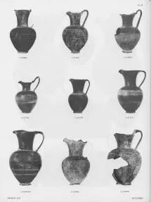 OINOCHOE (ETRUSCAN, BUCCHERO)