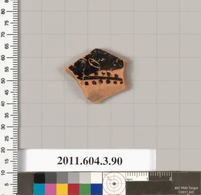 Terracotta fragment of an amphora (jar)