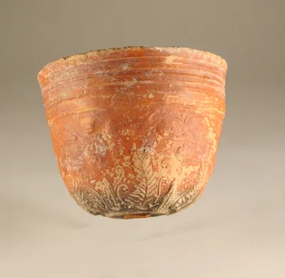 Terracotta Megarian bowl