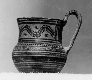 TANKARD (ATHENIAN GEOMETRIC)
