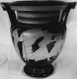 KRATER, COLUMN (ATHENIAN, RED-FIGURE)