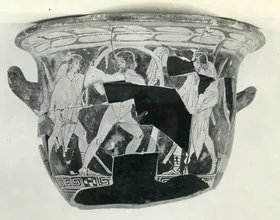 KRATER, BELL (ATHENIAN, RED-FIGURE)