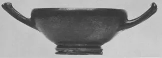 CUP (SOUTH ITALIAN, RED-PATTERN)